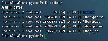 Linux (Centos) Python compile and install Dameng driver dmPython